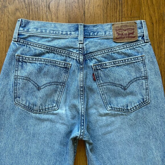 Levi's Low Pro Medium Wash Soft Denim Jeans | Size 26 - Picture 8 of 10